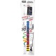 Set of 30 x 20ml + 100 ml white & black with Brush Pebeo Studio Acrylic Paint Pebeo